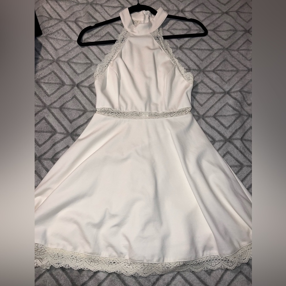 White Graduation Dress